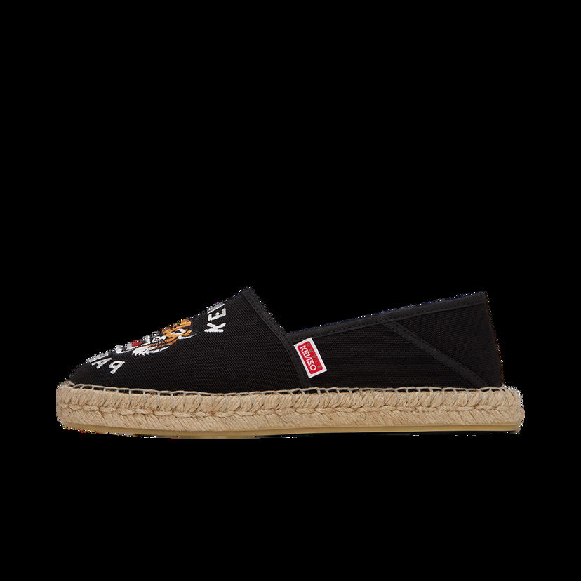 Tenisky a topánky KENZO Paris Embroidered Espadrilles "Black" Čierna | FE55ES020F81