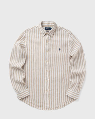 Košeľa Polo by Ralph Lauren Polo Ralph Lauren Striped Linen Sport Shirt Béžová | 710969636002, 1