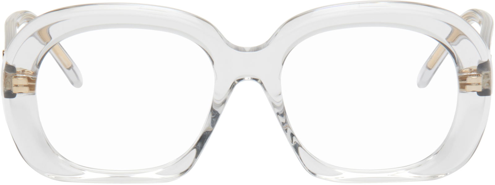 Curvy Transparent Glasses