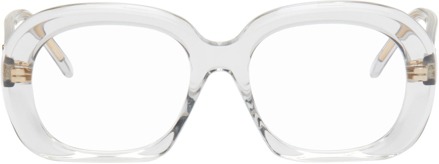 Slnečné okuliare Loewe Curvy Transparent Glasses Šedá | LW50056I@52020 192337138546, 0
