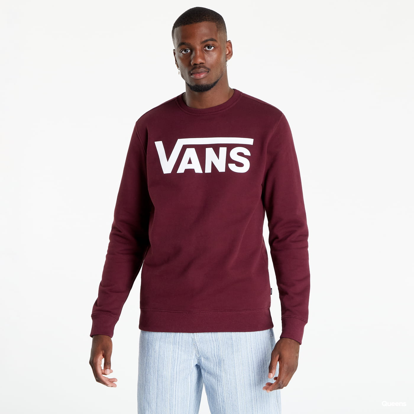 Mikina Vans Classic Crew II Vínová | VN0A456A4QU1, 0
