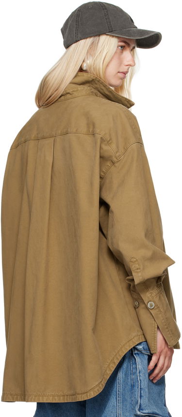 Košeľa The Attico Attico Oversized Shirt Hnedá | 247WCB68 C093, 2