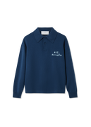 Frey Knitted Polo Sweater