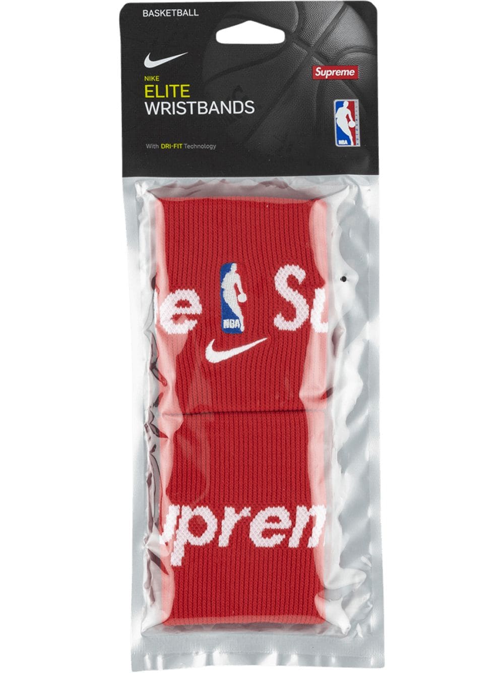 Doplnky Supreme x Nike Elite wristbands Červená | SU744214518079, 0