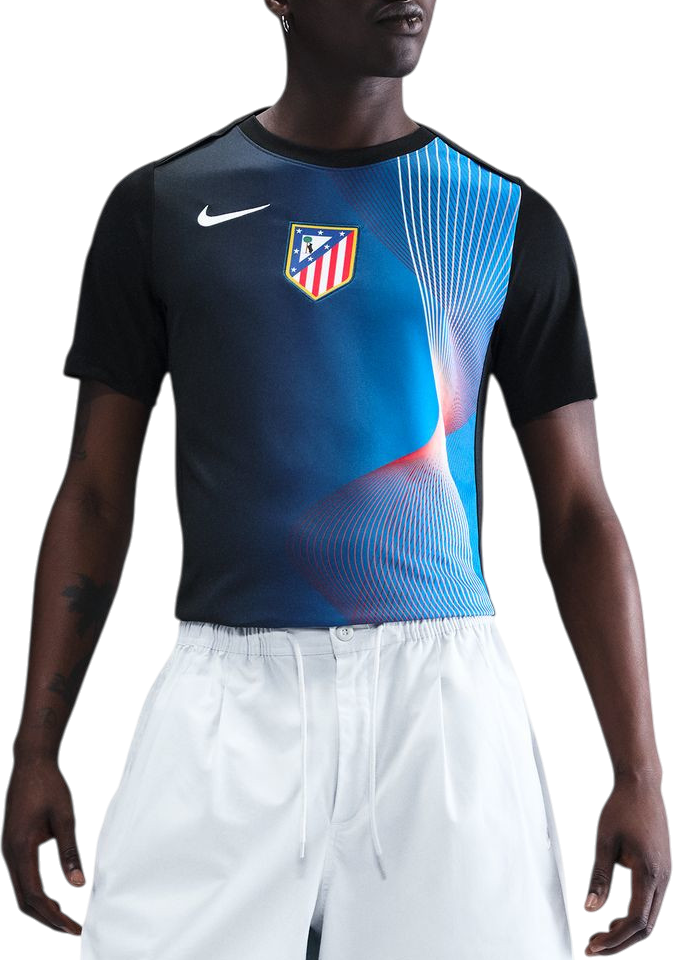 Tričko Nike Atletico Madrid Pre-Match Dri-FIT Top Modrá | hm3435-010