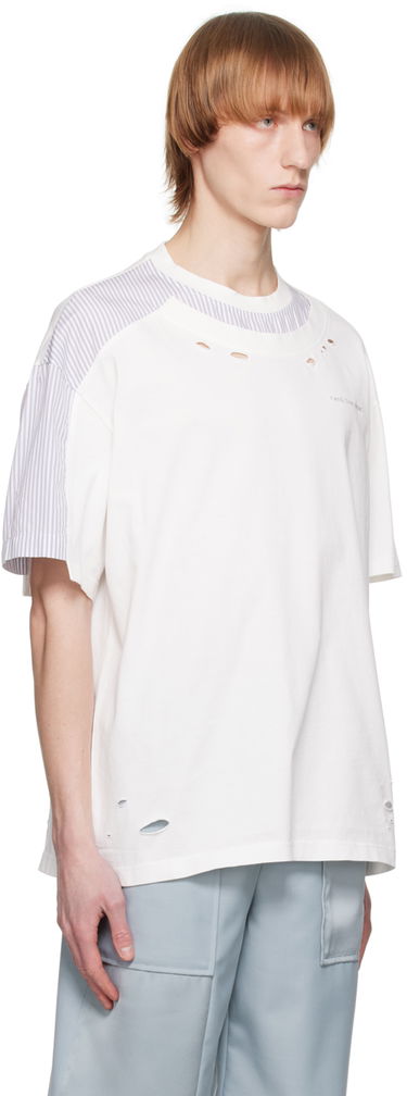 Tričko Feng Chen Wang Feng Chen Wang Distressed T-Shirt Biela | FMS15TS03, 3