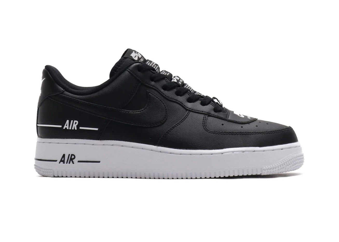 Tenisky a topánky Nike Air Force 1 Low Double Air Low Black White Čierna | CJ1379-001, 0