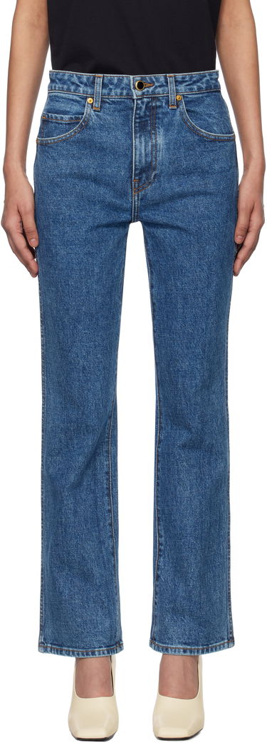 Džínsy Khaite Khaite Vivian Straight Leg Jeans Modrá | 1033916009, 0