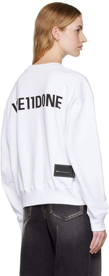 Mikina We11done Movie Collage Graphic Sweatshirt Biela | WD-TS3-22-743-U-WH, 2