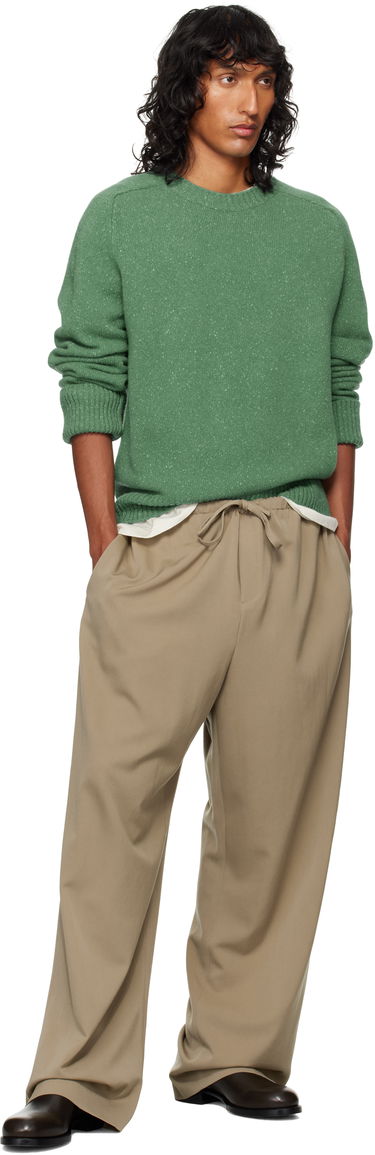 Nohavice The Row The Row Donatello Wide-Leg Trousers Béžová | 657-W3038, 3