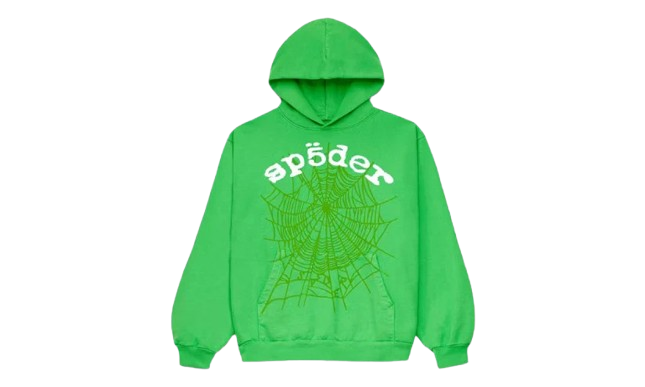 Mikina Sp5der Legacy Hoodie L Zelené | SPIDER5, 0