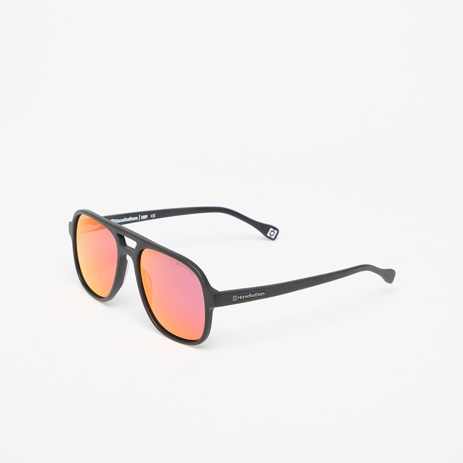 Slnečné okuliare Horsefeathers Corp Mirror Sunglasses Čierna | AM268C, 1