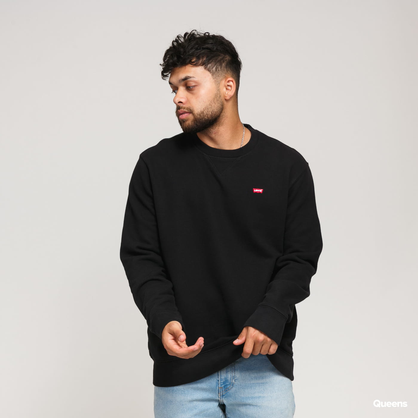 Mikina Levi's ® New Original Crew Čierna | 35909-0003, 0