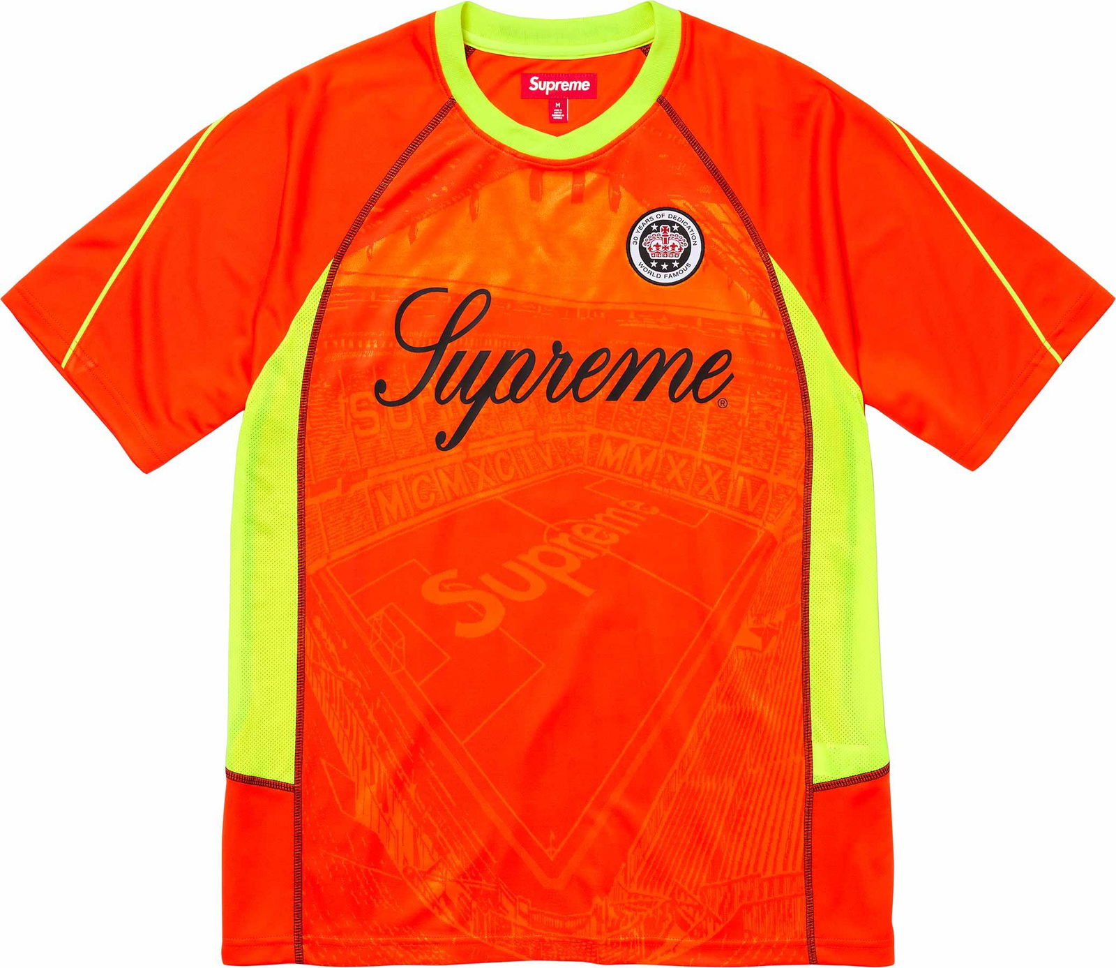 Jacquard Soccer Jersey Orange