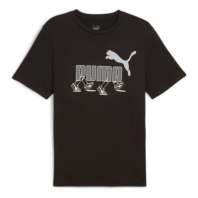 Tričko Puma Graphics Sneaker Print T-Shirt Čierna | 682152-01