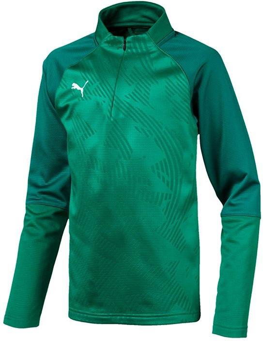 Mikina Puma Cup Core 1/4 Zip Training Top Zelené | 656019-005
