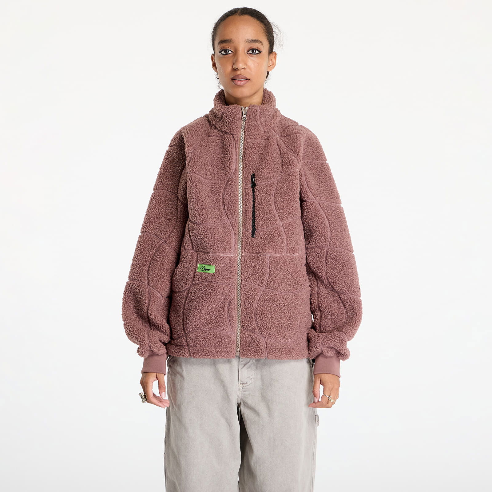 Coverstich Sherpa Fleece