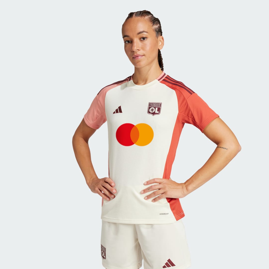 Dres adidas Performance Olympique Lyonnais 24/25 Third Jersey Béžová | IV4692, 1