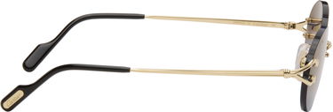 Slnečné okuliare Cartier C de Cartier Rimless Oval Gradient Sunglasses Modrá | CT0551S-002, 1