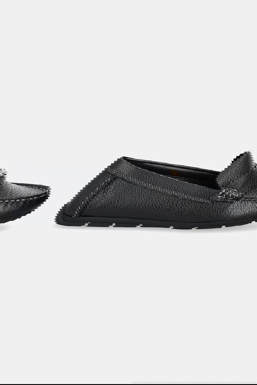 Tenisky a topánky Coach Leather Driver Flat Loafers Čierna | CAS66.BLK, 1