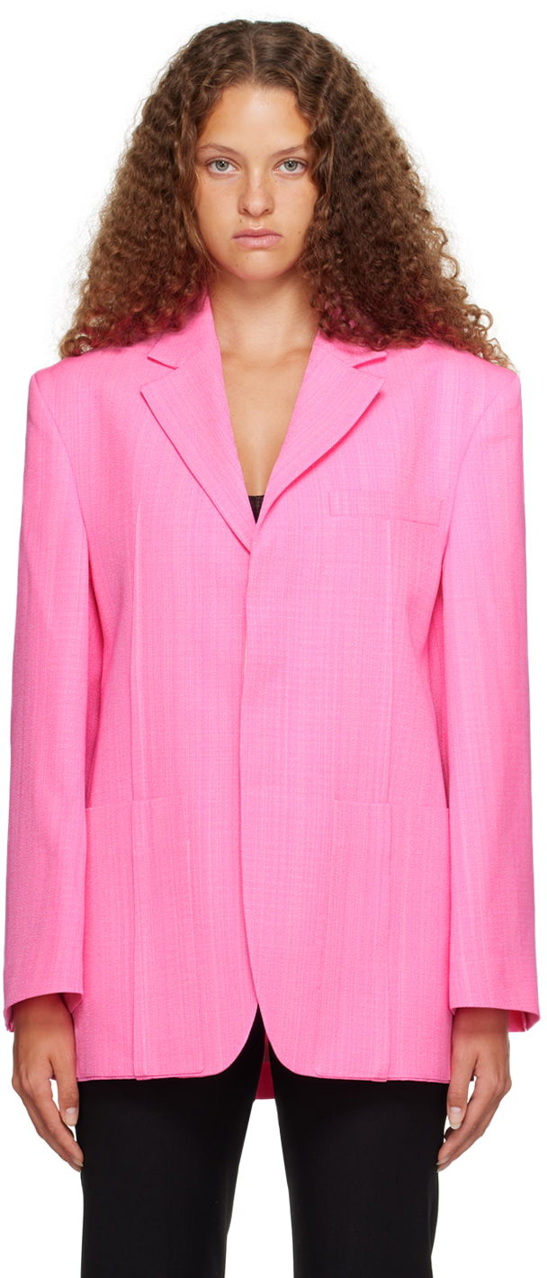 Kabáty Jacquemus Le Chouchou 'La Veste D'Homme' Ružová | 22E213JA101-1031, 0