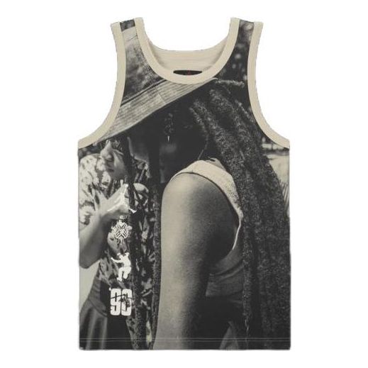 Tielko Jordan Jordan Union Graphic Print Tank Top Béžová | FD4241-206, 0