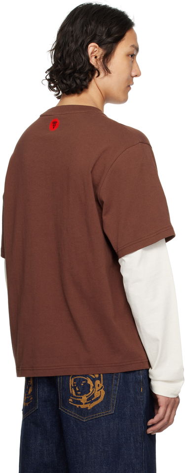 Tričko BBC IceCream ICECREAM Running Dog Layered Long Sleeve T-Shirt Hnedá | IC25138, 2