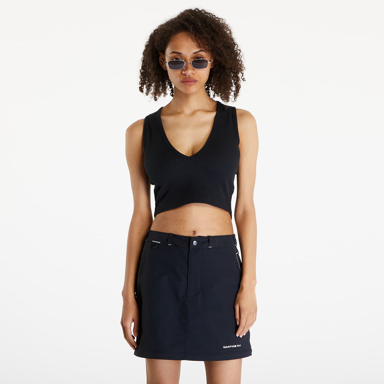 Tielko Converse Top x Martine Ali Tank Top Black Čierna | 10026801-A01, 0