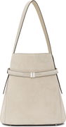 TOTEME Belted Suede Bucket Bag