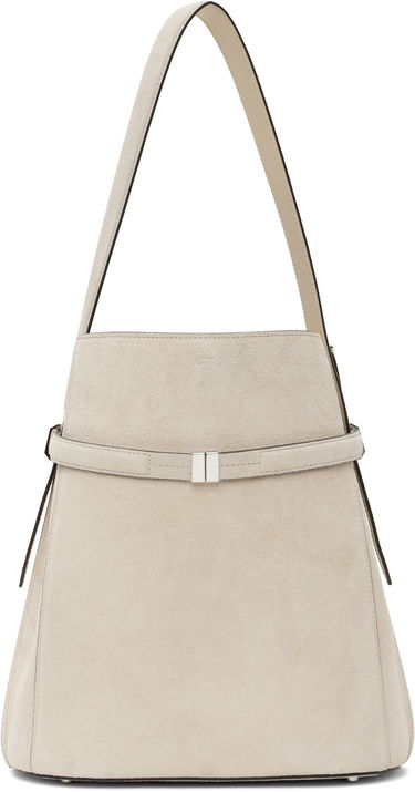 Kabelka TOTEME TOTEME Belted Suede Bucket Bag Béžová | 253-WAL0048-LE0004, 0