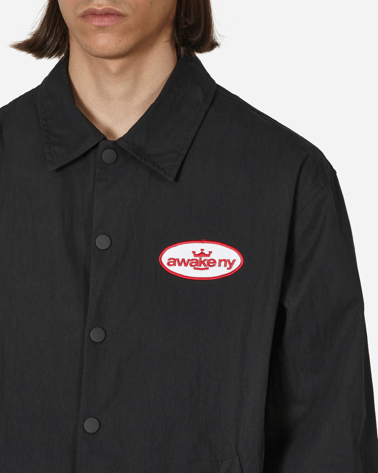 King Logo Twill Coaches Jacket