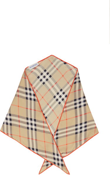 Šál Burberry Diamond Silk Scarf Béžová | 8101852, 0