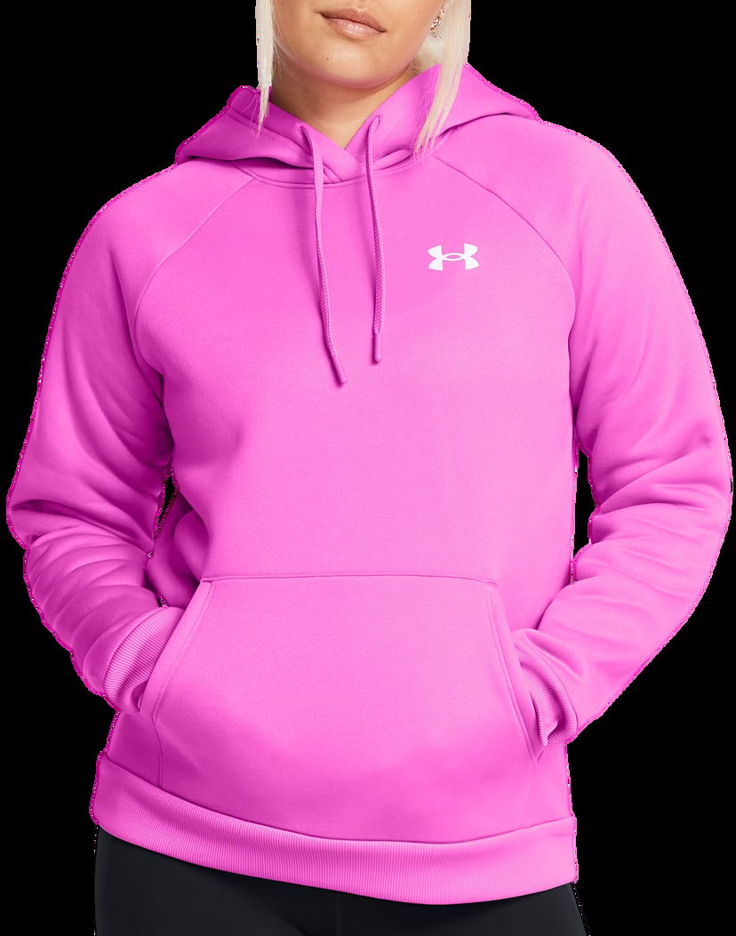 Mikina Under Armour Fleece Hoodie Ružová | 1386507-572