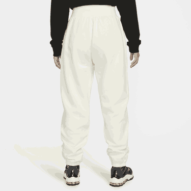 Tepláky Nike Sportswear Phoenix Fleece High-Waisted Biela | DQ5887-133, 4