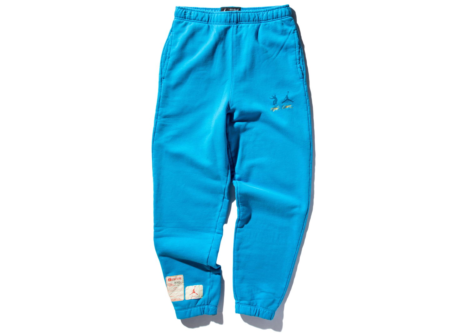 Tepláky Jordan Union x M J FLC Pant Modrá | DJ9527-482, 0