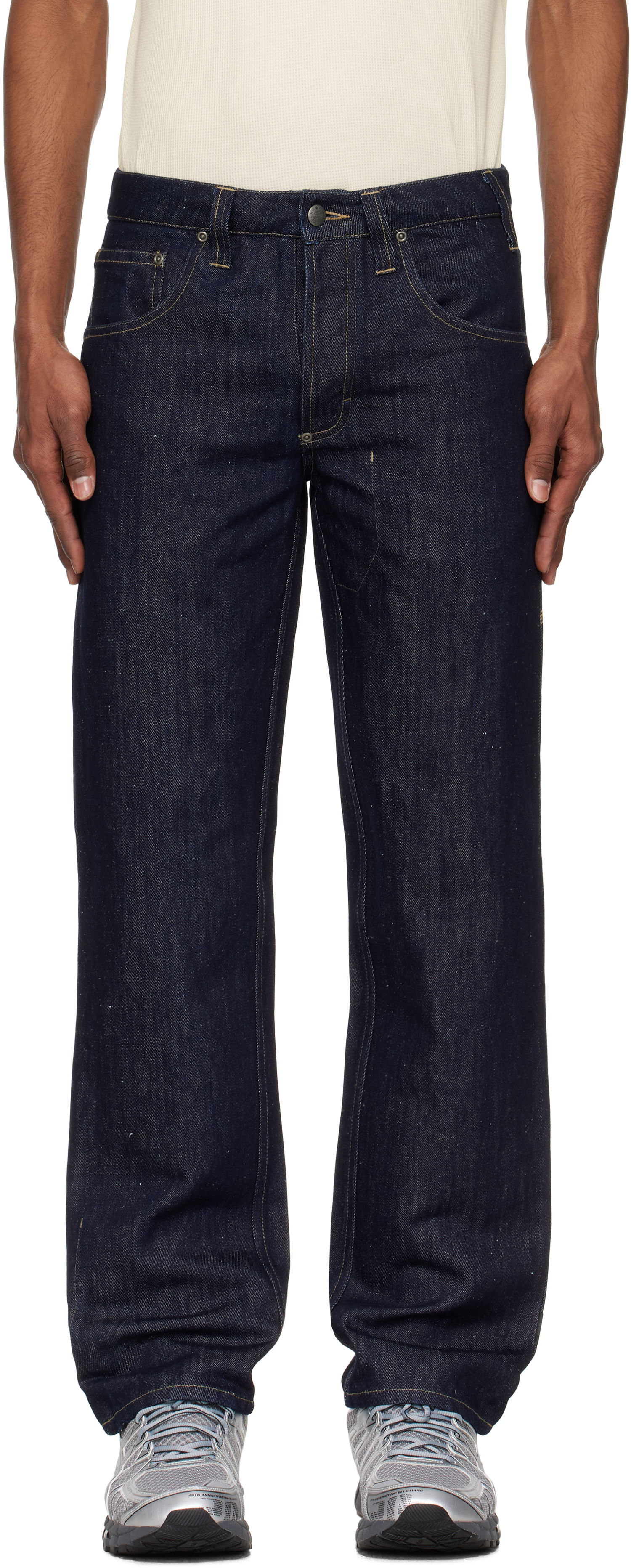 Džínsy Maharishi Maharishi 6060 Dragon Hemp Denim Jeans Modrá | 6060, 0