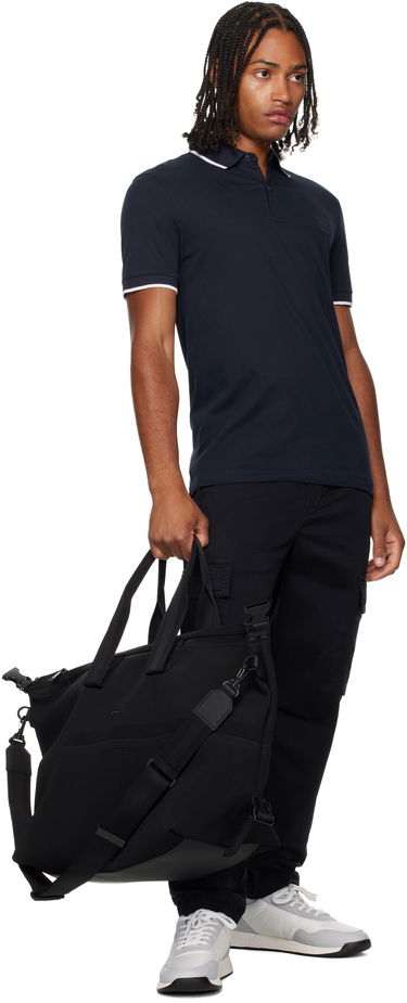 Cestovná taška BOSS BOSS Mixed-Structure Holdall Čierna | 50548308, 4