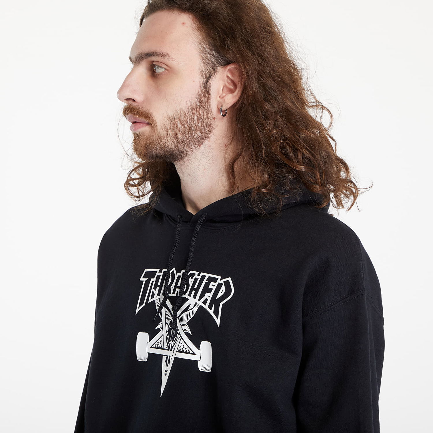 Mikina Thrasher Thrasher Skategoat Hoodie Čierna | 113104, 1