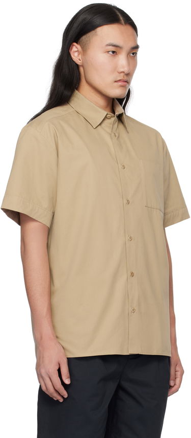 Košeľa A.P.C. Ross Short-Sleeve Shirt Béžová | COGZR-H12541, 1