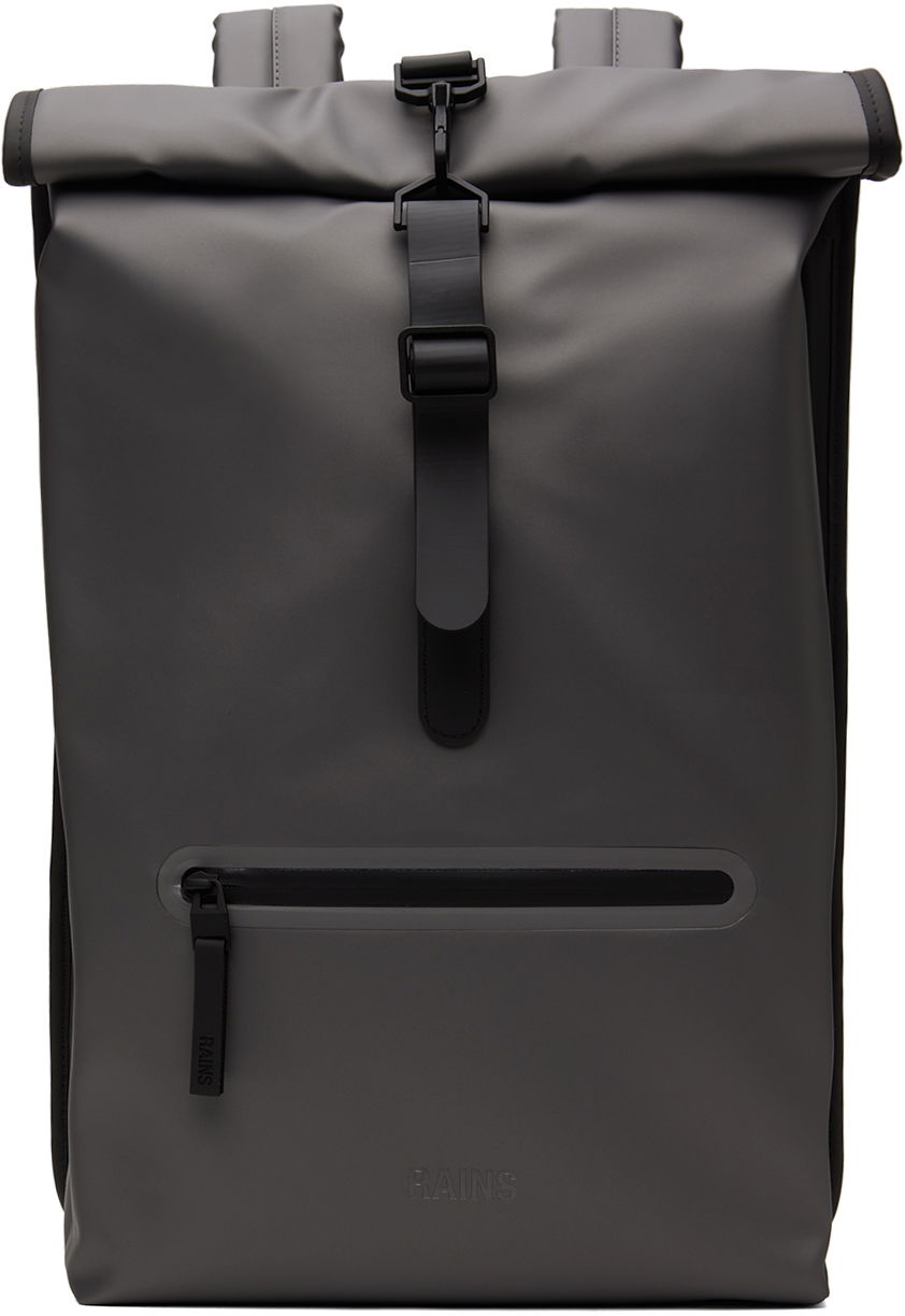 Batoh Rains Rolltop Šedá | 13320, 0