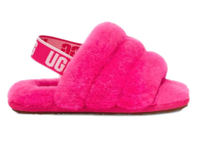 Tenisky a topánky UGG Fluff Yeah Slide Rock Rose Ružová | 1098579T-RCR, 0