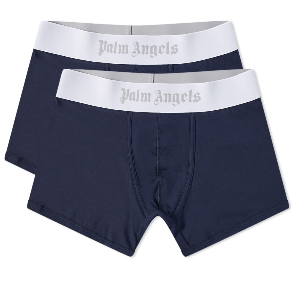 Boxerky Palm Angels Boxer Short - 2 Pack Navy | PMUH002S23FAB0064601, 0