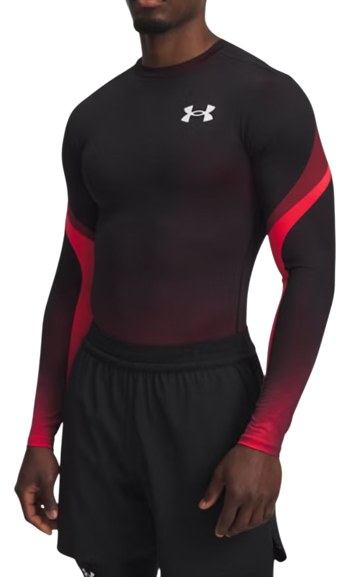 Tričko Under Armour Under Armour HeatGear Sub Crew Long Sleeve T-Shirt Čierna | 6007631-600