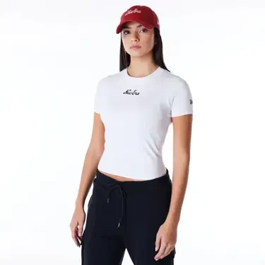 Tričko New Era Slim Tee T-Shirt Biela | 60564942, 0