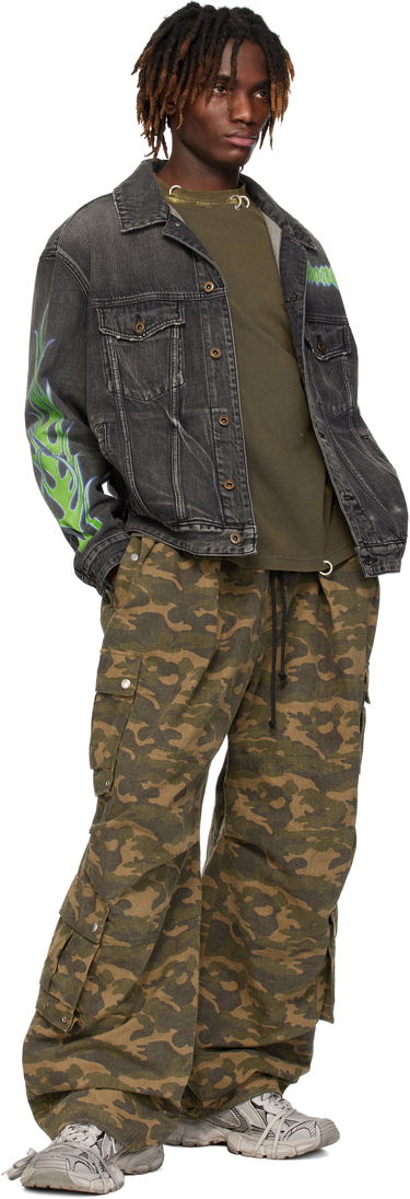 Bunda We11done We11done Blaze Logo Denim Jacket Čierna | WD-DJ0-25-318-U-BK, 3