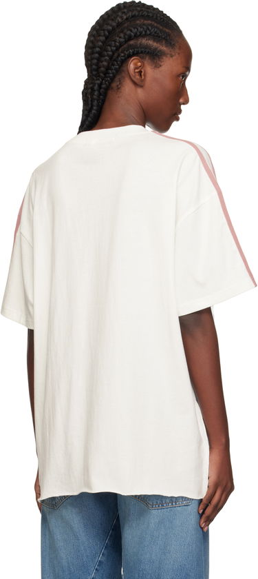 Tričko Ksubi Ksubi 'Genuine' Boyfriend Short Sleeve T-Shirt Biela | WPF25TE007, 2
