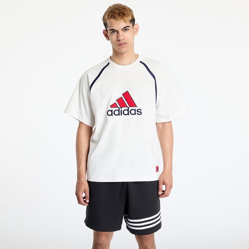 Tričko adidas Performance Badge Tee Biela | IM7840
