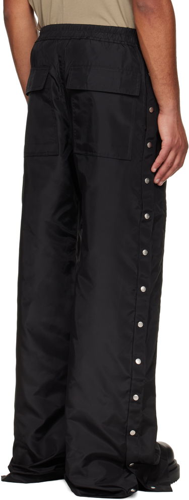 Tepláky Rick Owens DRKSHDW Concordians Pusher Elastic Waist Wide-Leg Track Pants Čierna | DU02E7393 NCV, 2