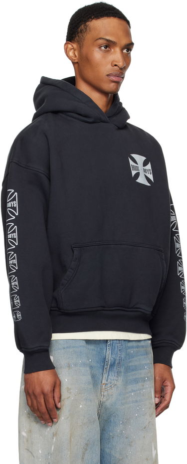 Mikina Rhude Rhude 'Rhude Boys' Hoodie Čierna | RHPF25HO06012, 1