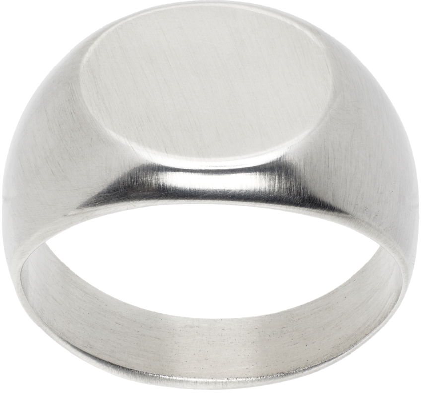 Prsteň Jil Sander Classic Chevalier Ring Šedá | J29UQ0002 P4865, 0